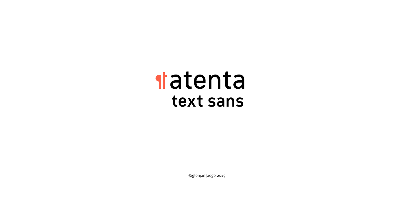 Atenta Medium Font preview